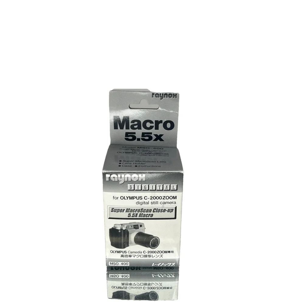 Raynox Digital, Macro-Scan 5.5x Macro Lens Set‎